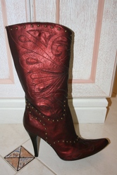 Сапоги новые,  кожаные Just Cavalli