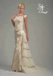 Шикарное свадебное платье от Светланы Лялиной