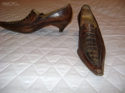 продам женские туфли 37 Италия кожа ручная работа чуть б/у