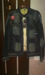 Джинсовая куртка F-Skies Jeans(новая)