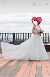 Шикарное свадебное платье Пенза