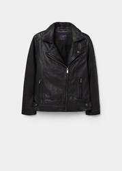 Продам женскую кожаную куртку-косуху черного цвета р.52-54